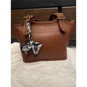 Rare Coach Legacy Shopper Tore Chocolate Brown